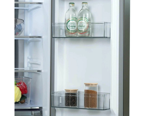 Холодильник БИРЮСА CD 496 TCG текстурированное серое стекло