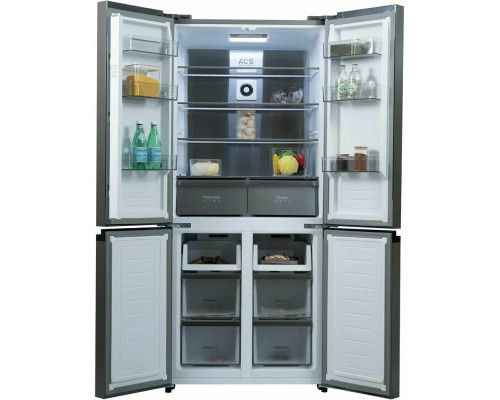 Холодильник БИРЮСА CD 496 TCG текстурированное серое стекло