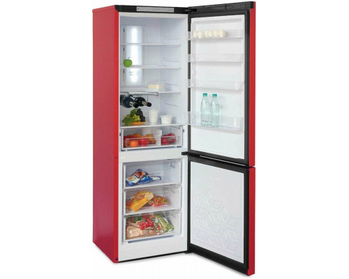 Холодильник БИРЮСА H960NF красный