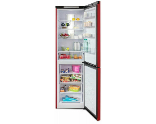 Холодильник БИРЮСА H980NF красный