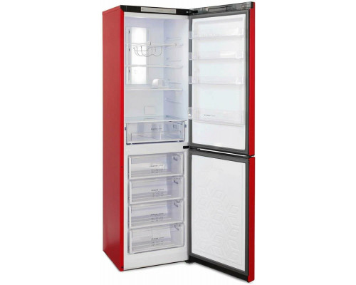 Холодильник БИРЮСА H980NF красный