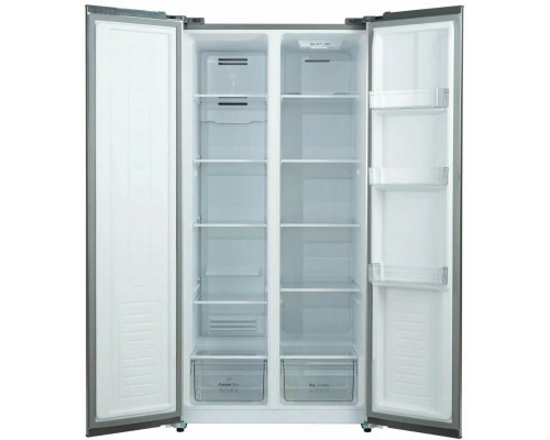 Холодильник БИРЮСА SBS 400 I нержавеющая сталь