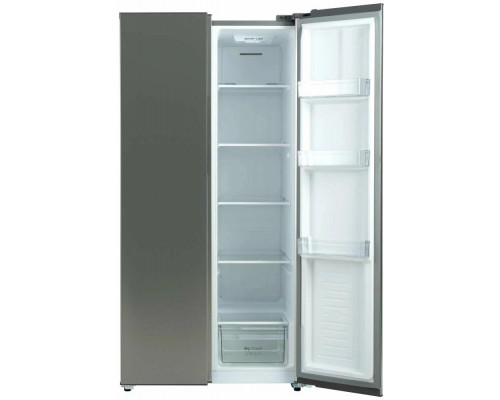 Холодильник БИРЮСА SBS 400 I нержавеющая сталь