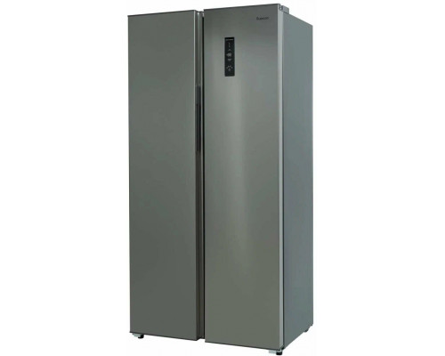 Холодильник БИРЮСА SBS 400 I нержавеющая сталь