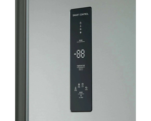 Холодильник БИРЮСА SBS 400 I нержавеющая сталь