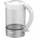 Чайник HYUNDAI HYK-G9990 белый/серебристый