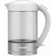Чайник HYUNDAI HYK-G9990 белый/серебристый