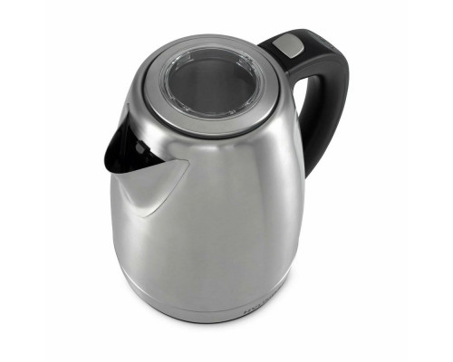 Чайник HYUNDAI HYK-S8408 серебристый матовый/черный