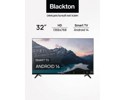 Телевизор BLACKTON Bt 32FS04B черный