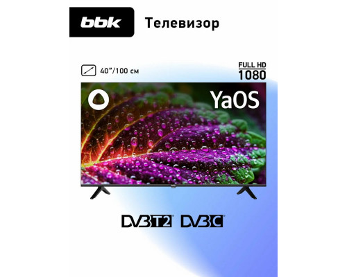 Телевизор BBK 40LEX-7232/FTS2C черный