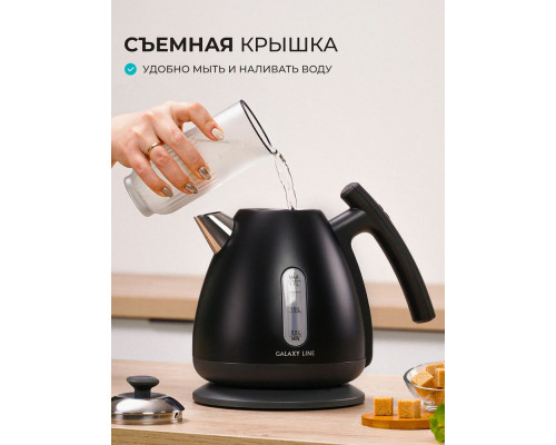 Чайник GALAXY LINE GL 0343 черный