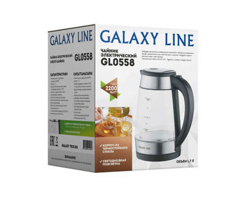Чайник GALAXY LINE GL 0558 нержавеющая сталь