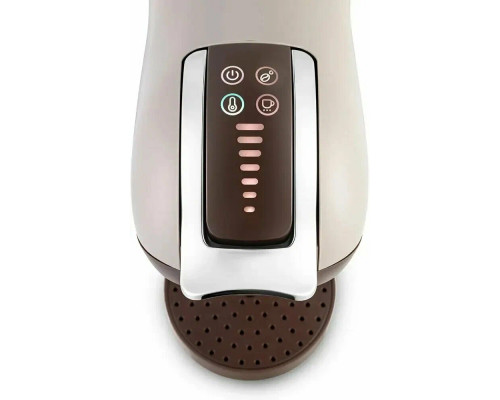 Кофеварка Kitfort КТ-7448 коричневый/бежевый