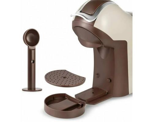 Кофеварка Kitfort КТ-7448 коричневый/бежевый