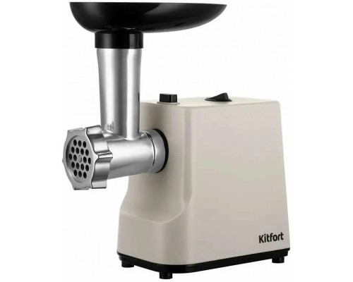 Мясорубка Kitfort КТ-2126 серый/черный