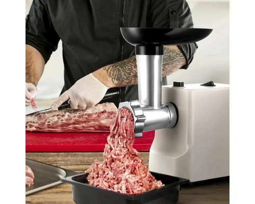 Мясорубка Kitfort КТ-2126 серый/черный