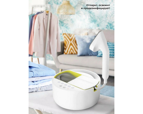 Отпариватель Kitfort КТ-9110-2 белый/салатовый