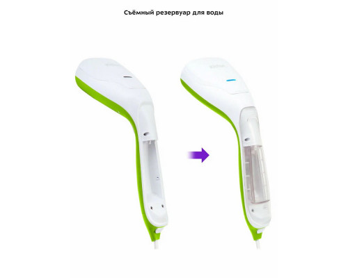 Отпариватель Kitfort КТ-9117-2 белый/салатовый