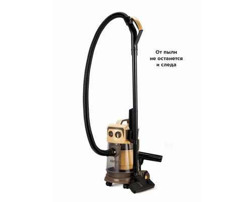Пылесос Kitfort КТ-5192 золотистый/черный