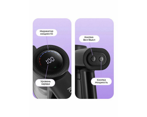 Вертикальный пылесос Kitfort КТ-5550 черный