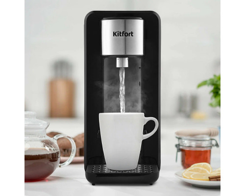 Термопот Kitfort КТ-2504 черный/серебристый