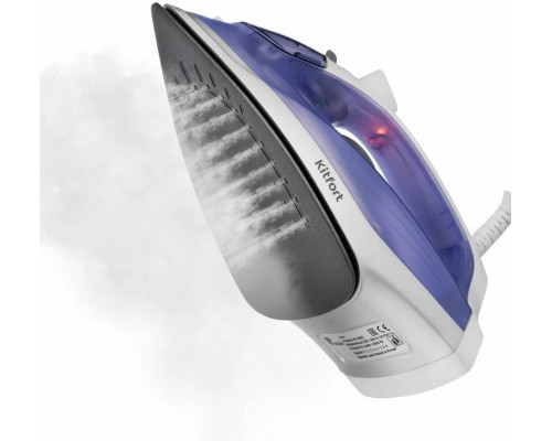 Утюг Kitfort KT-2603 белый/фиолетовый