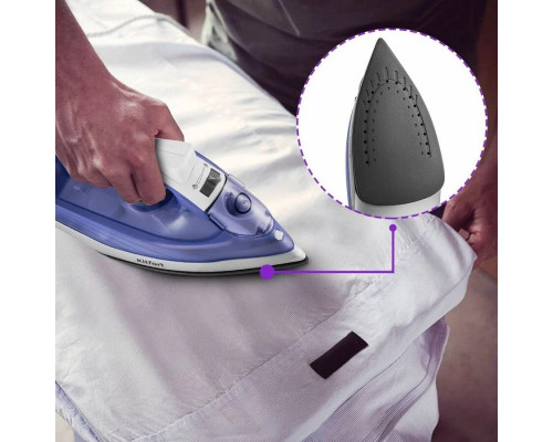 Утюг Kitfort KT-2603 белый/фиолетовый