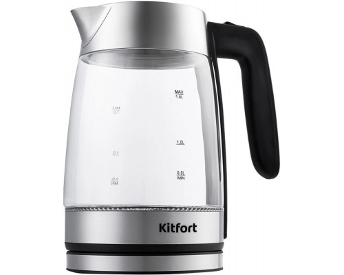 Чайник KITFORT KT-641 серебристый