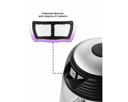 Чайник Kitfort КТ-6126 черный