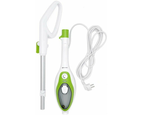 Паровая швабра Kitfort KT-1004-2 зеленый/белый