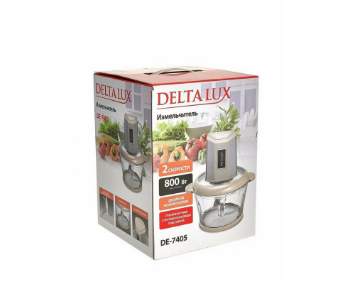 Измельчитель DELTA LUX DE-7405 бежевый