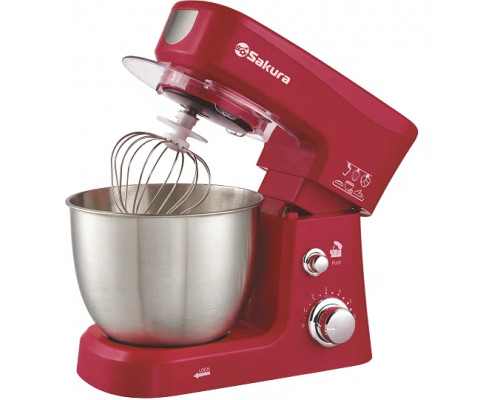 Миксер Sakura SA-6327R красный