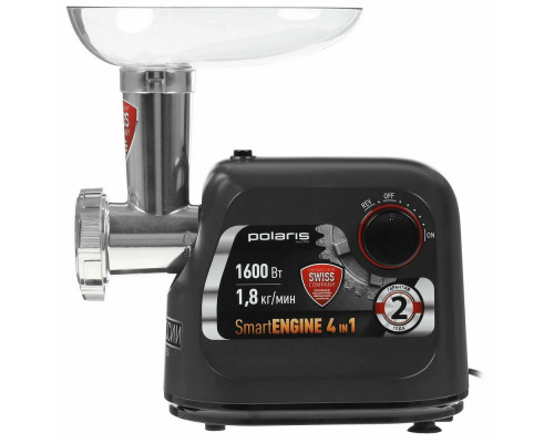 Мясорубка Polaris PMG 1873 RUS серый