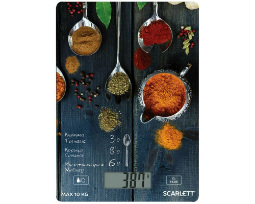 Кухонные весы Scarlett SC-KS57P68 рисунок