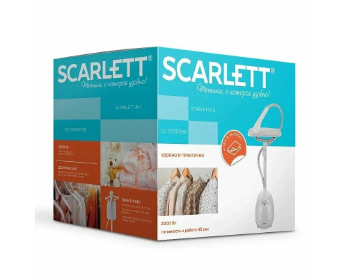 Отпариватель Scarlett SC-GS130S38 белый