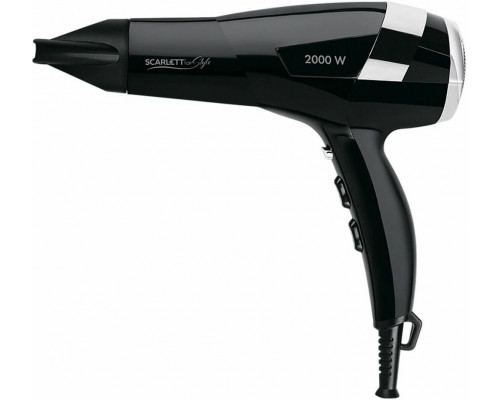 Фен Scarlett SC-HD70T24 фиолетовый/черный