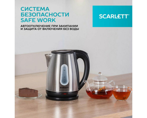 Чайник SCARLETT SC-EK21S36 черный