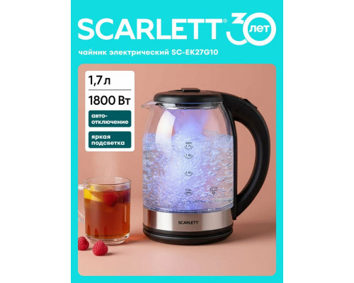 Чайник Scarlett SC-EK27G10 сталь