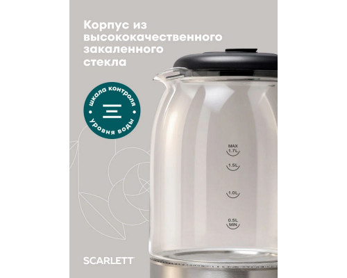 Чайник Scarlett SC-EK27G10 сталь