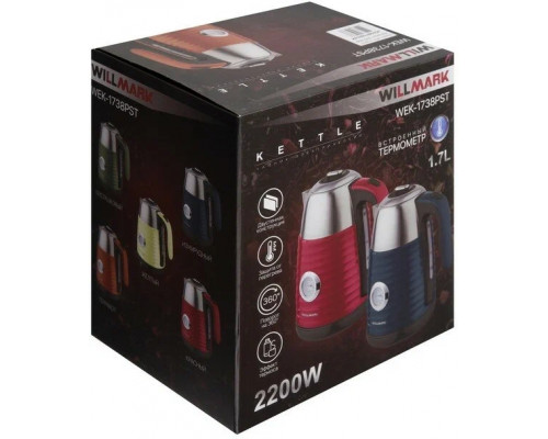 Чайник Willmark WEK-1738PST изумрудный
