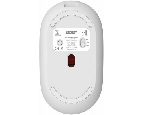 Мышь Acer OMR301 белый