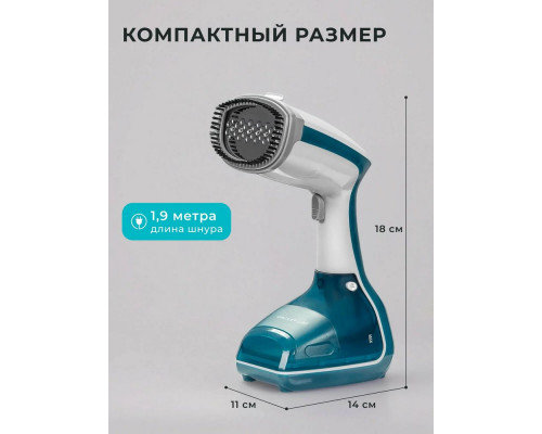 Отпариватель Galaxy Line GL 6192 синий с белым