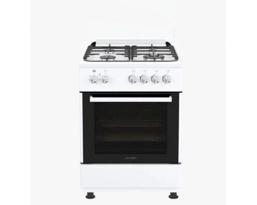 Кухонная плита NORDEN FF6406GAZW белый