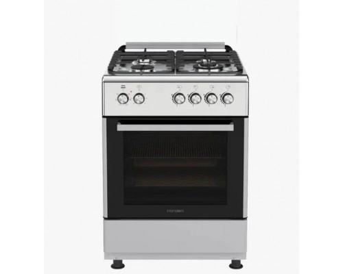 Кухонная плита NORDEN FF6406GAZk нержавеющая сталь