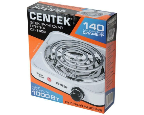 Настольная плита Centek CT-1508 белый