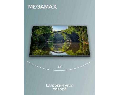 Телевизор MEGAMAX 43MG11F черный