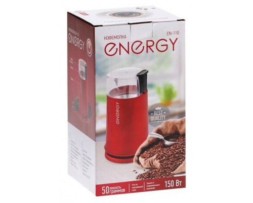 Кофемолка Energy EN-110 красный