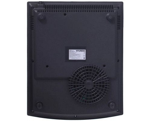 Настольная плита Hyundai HYC-0102 серебристый/черный