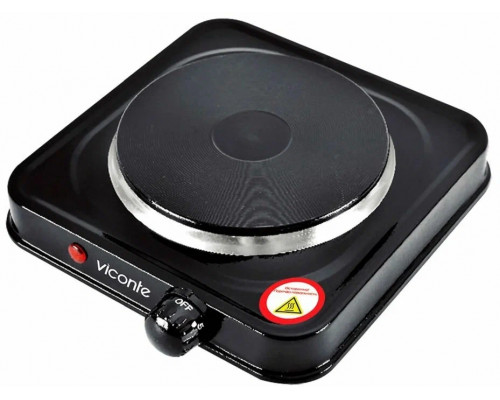 Настольная плита VICONTE VC-904 черная