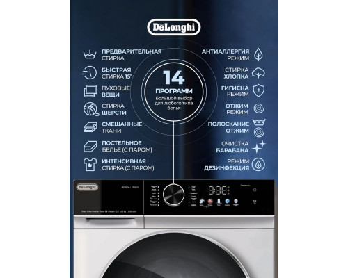 Стиральная машина Delonghi BELINDA L 1026 VI белый